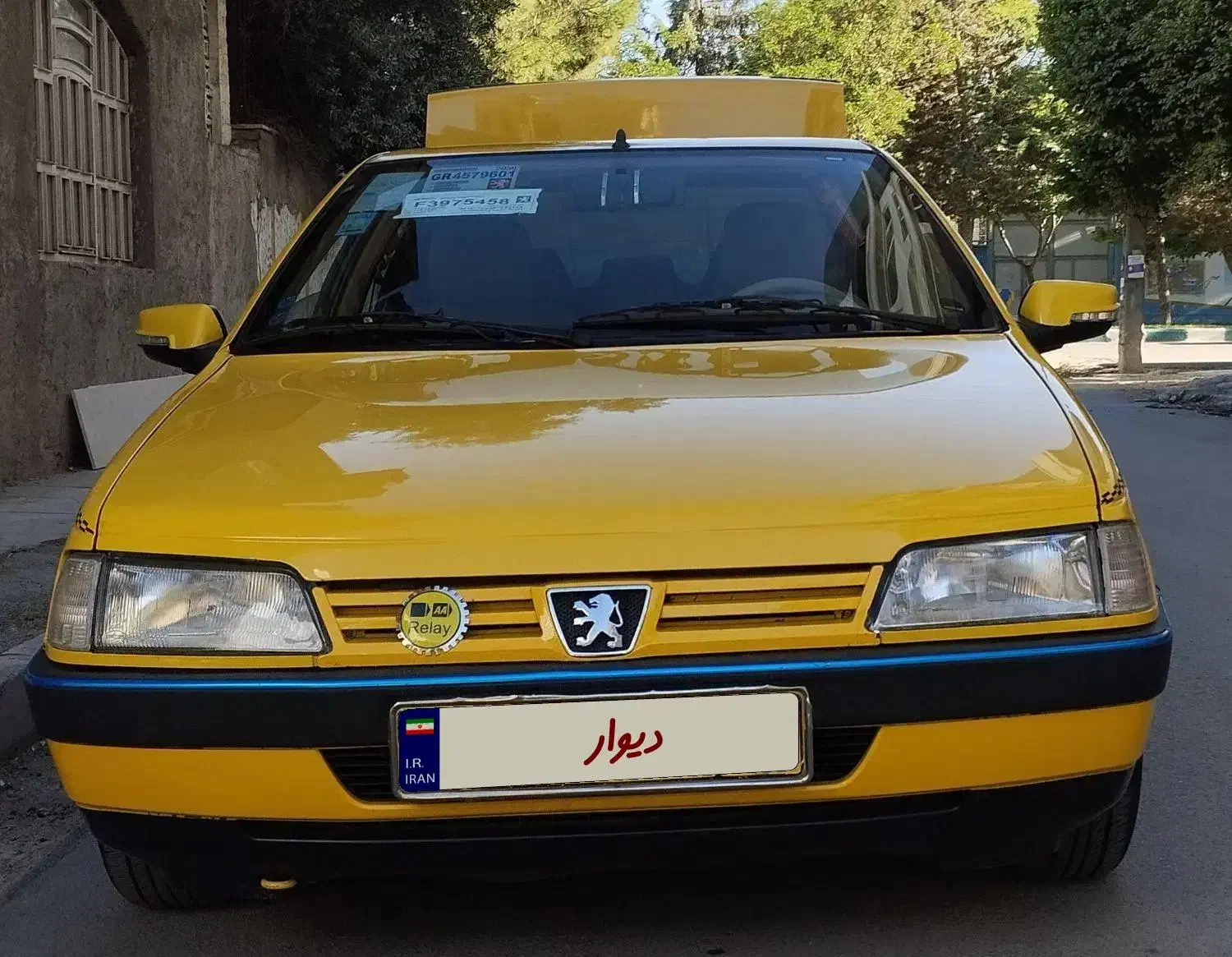 تاکسی پژو گردشی 97|خودرو سواری و وانت|کرمانشاه, |دیوار