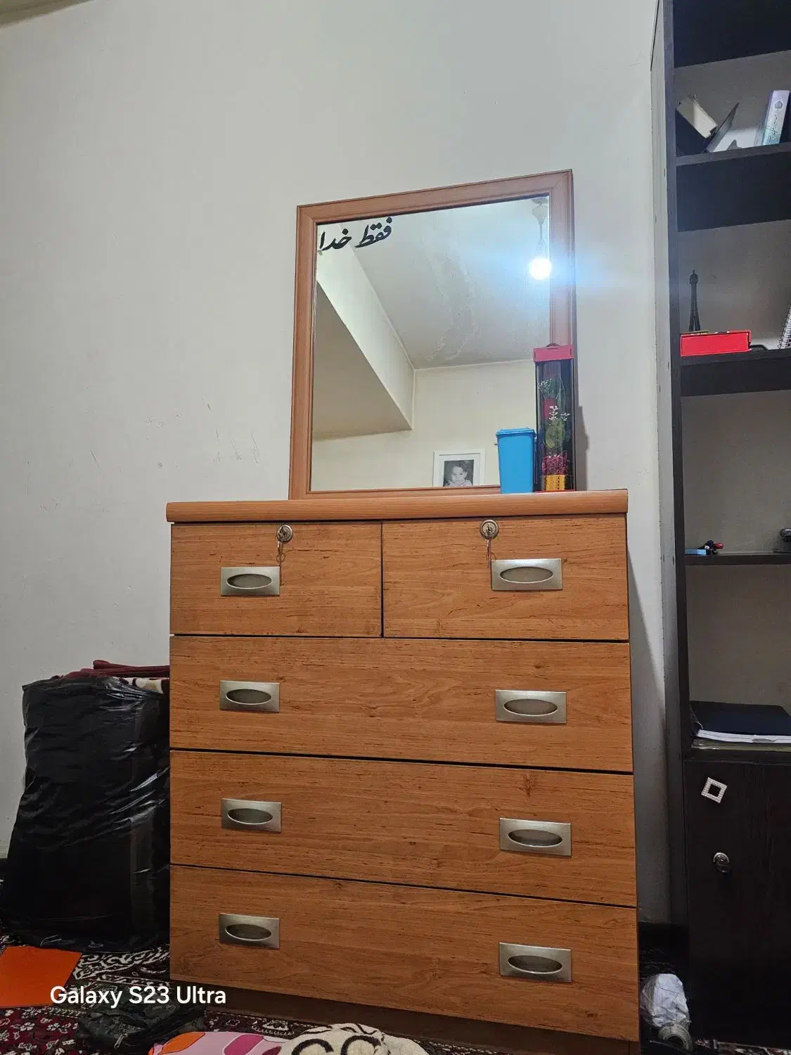 دراور چهار کشو با آیینه|جاکفشی، کمد، دراور|پردیس, فاز ۱۱|دیوار