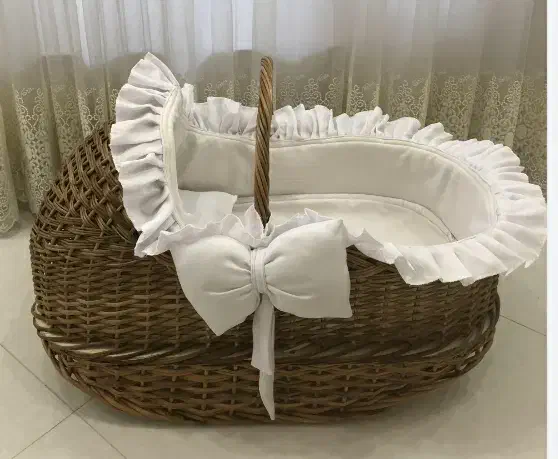 گهواره حصیری نوزاد|صنایع دستی و سایر لوازم تزئینی|اهواز, نادری|دیوار