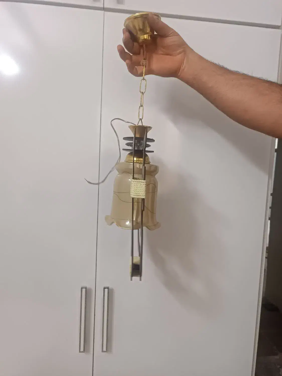 لوستر|لوستر و چراغ آویز|اردبیل, |دیوار