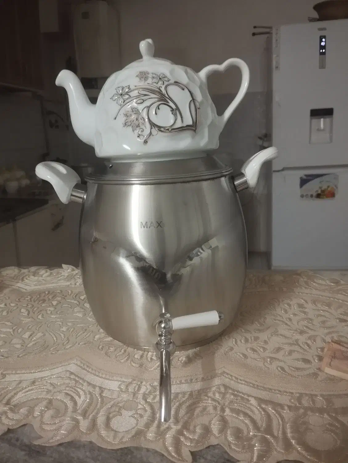 سماور|سماور، چایساز، قهوهساز|گلبهار, نوبهار|دیوار