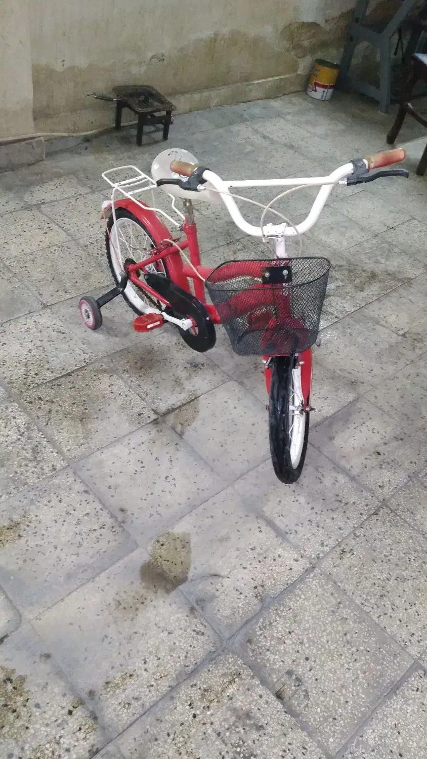 دوچرخه دخترانه سایز ۱۶|دوچرخه، اسکیت، اسکوتر|باقرشهر, |دیوار