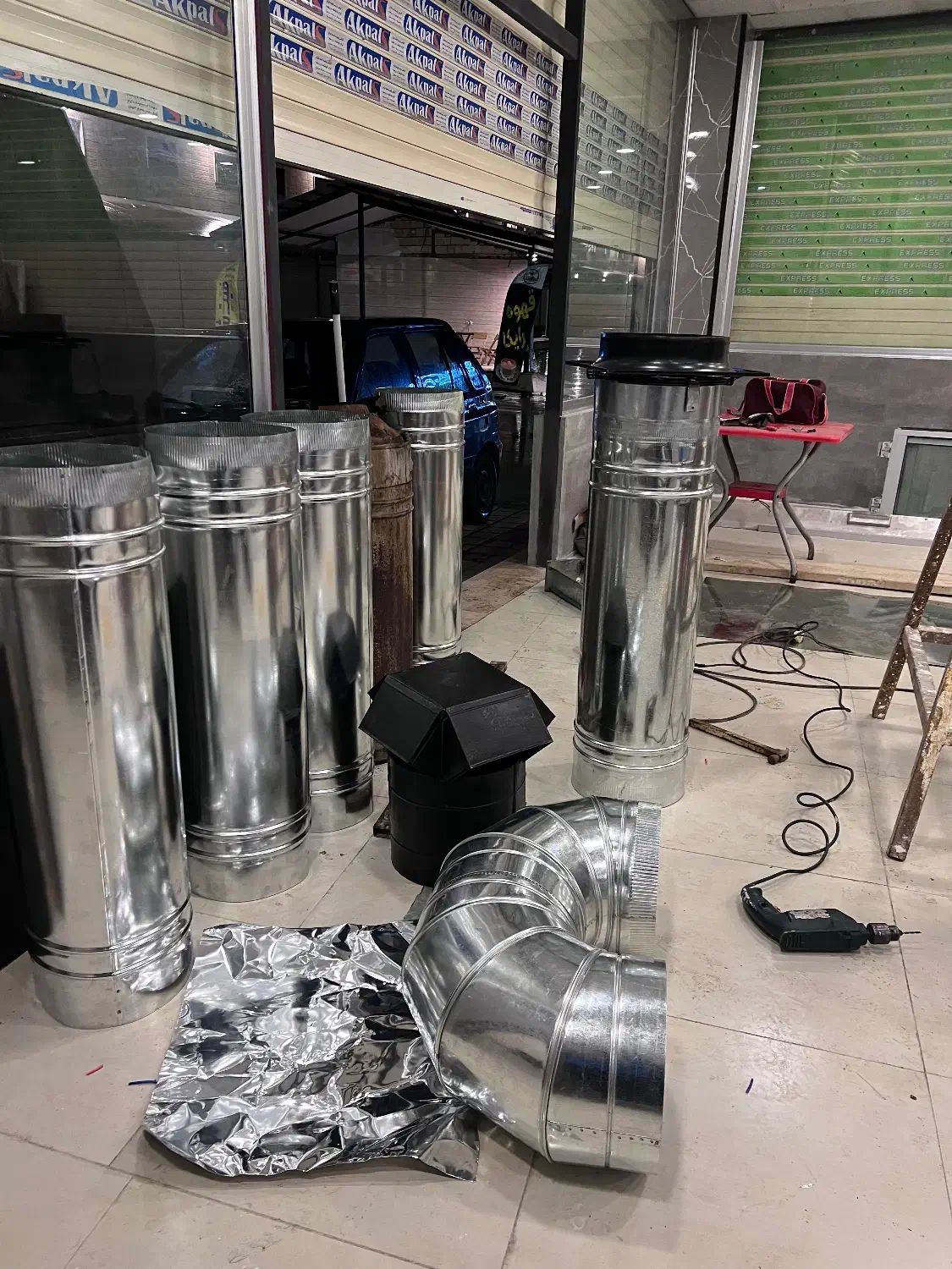 منقل کف تیراهن نالدرگاه مقاوم مناسب هیزم اتیش|کافی‌شاپ و رستوران|لاهیجان, کوی زمانی|دیوار