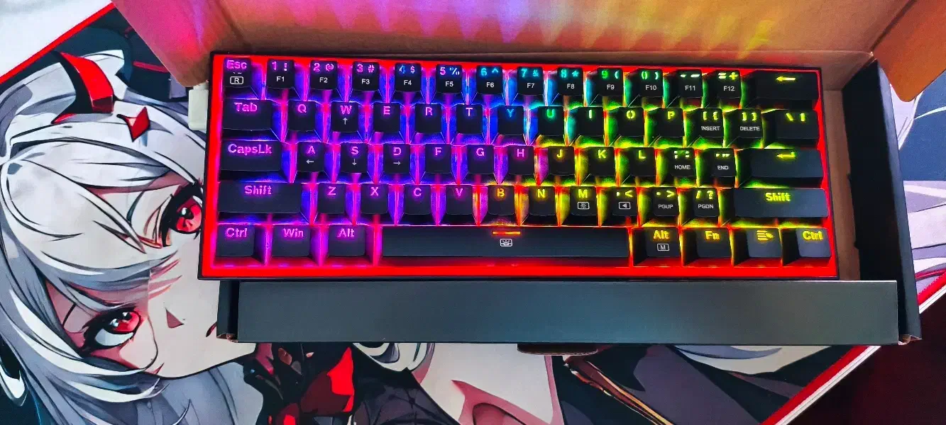 کیبورد ردراگون مدل FIZZ 617|قطعات و لوازم جانبی رایانه|قدس, شهر‌قدس|دیوار