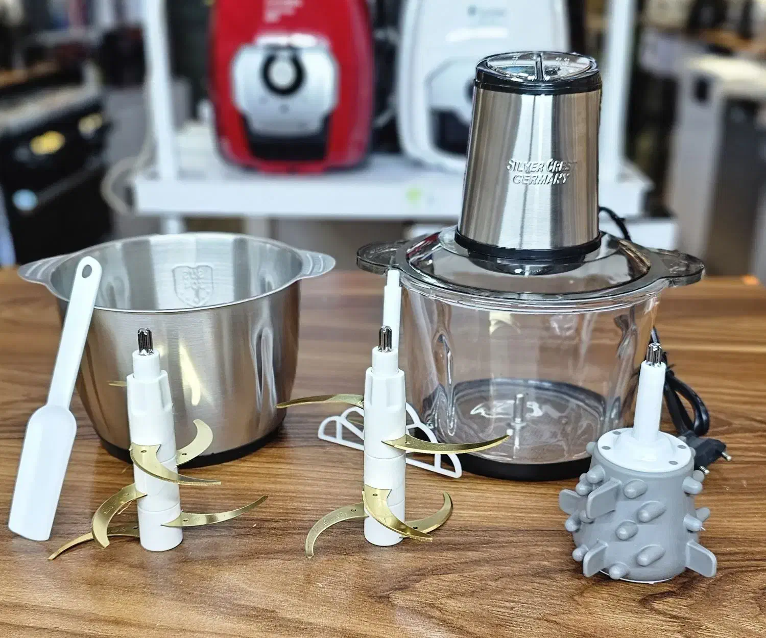 خوردکن ۲کاسه سیلورکرست|خردکن، آسیاب، غذاساز|کاشان, پشت شهربانی|دیوار