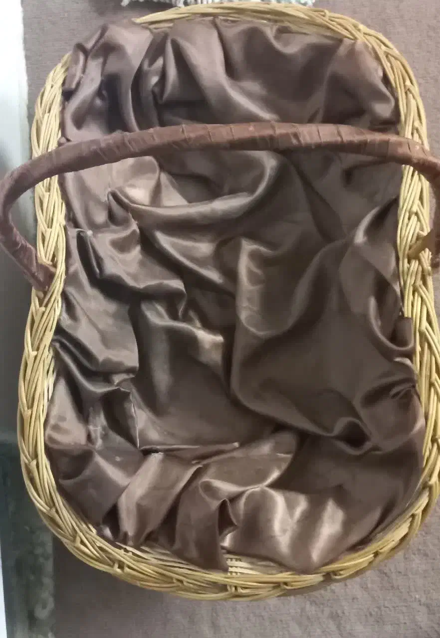 سبد حصیری|صنایع دستی و سایر لوازم تزئینی|قم, باجک یک|دیوار