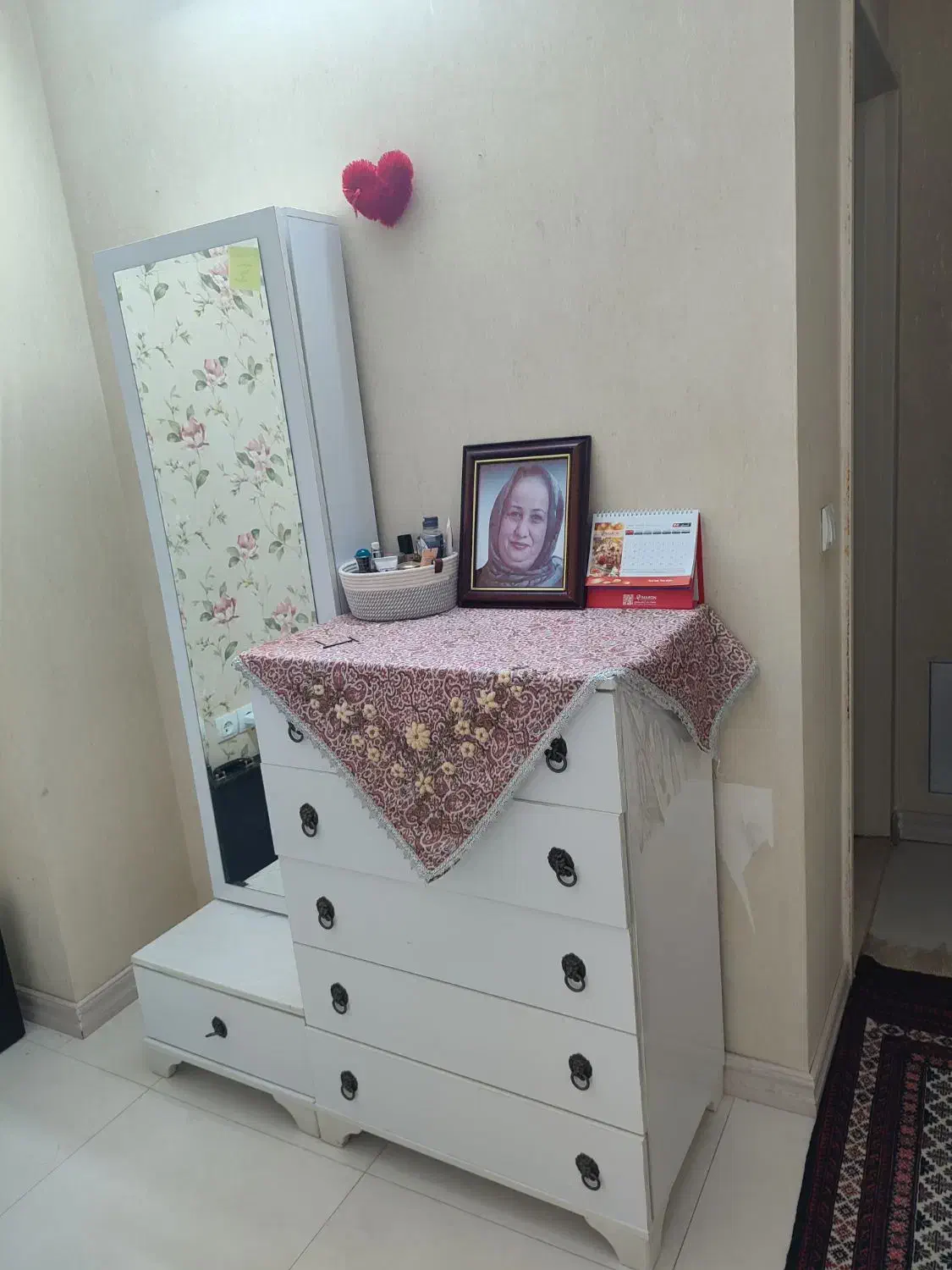 سرویس تخت واینه دراور|تخت و سرویس خواب|مشهد, چهارچشمه|دیوار