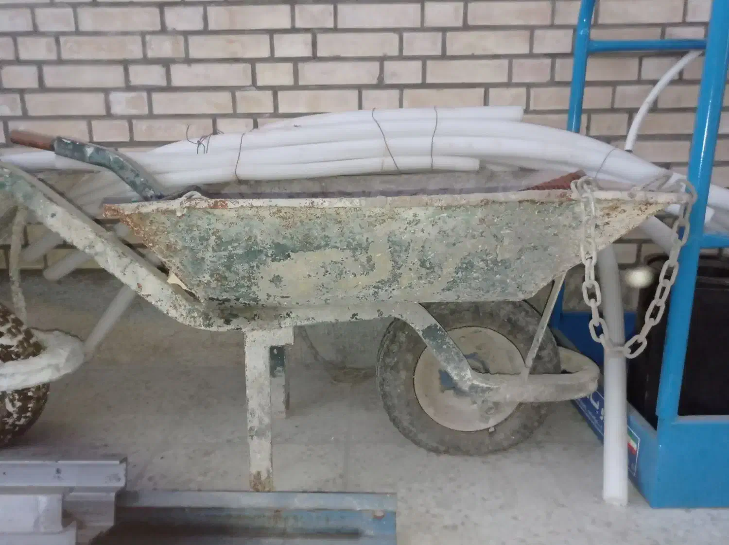 فروش فرغون پاینده مخصوص بالابر با زنجیر و پمپ باد|مصالح و تجهیزات ساختمان|شیراز, منطقه ویژه اقتصادی|دیوار