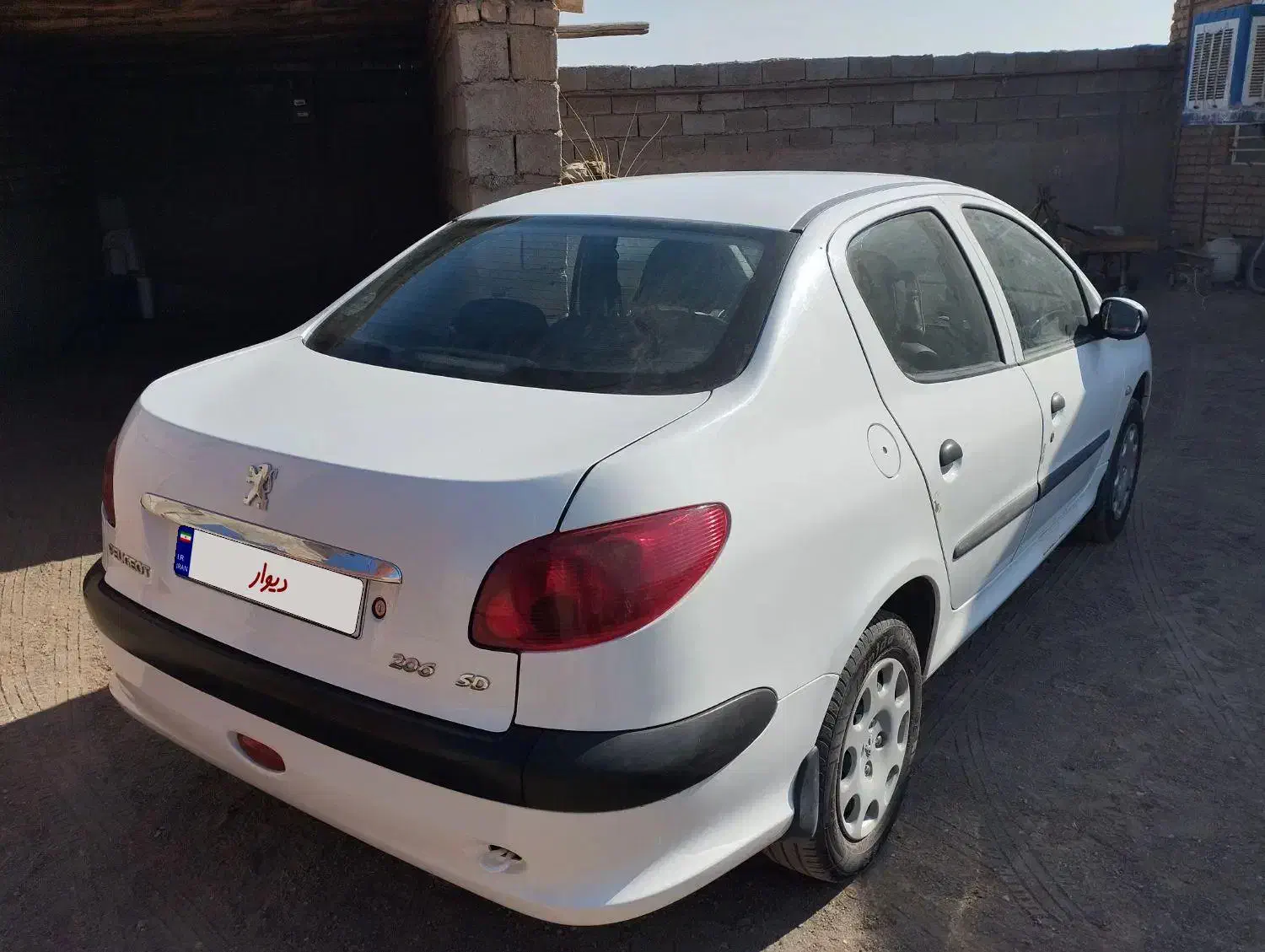 206 SD|خودرو سواری و وانت|نیشابور, فردوس شمالی|دیوار