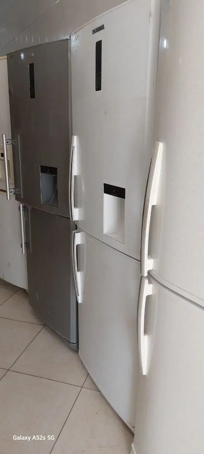 ی خ چ ا ل الکترواستیل نقره ای|یخچال و فریزر|یزد, |دیوار