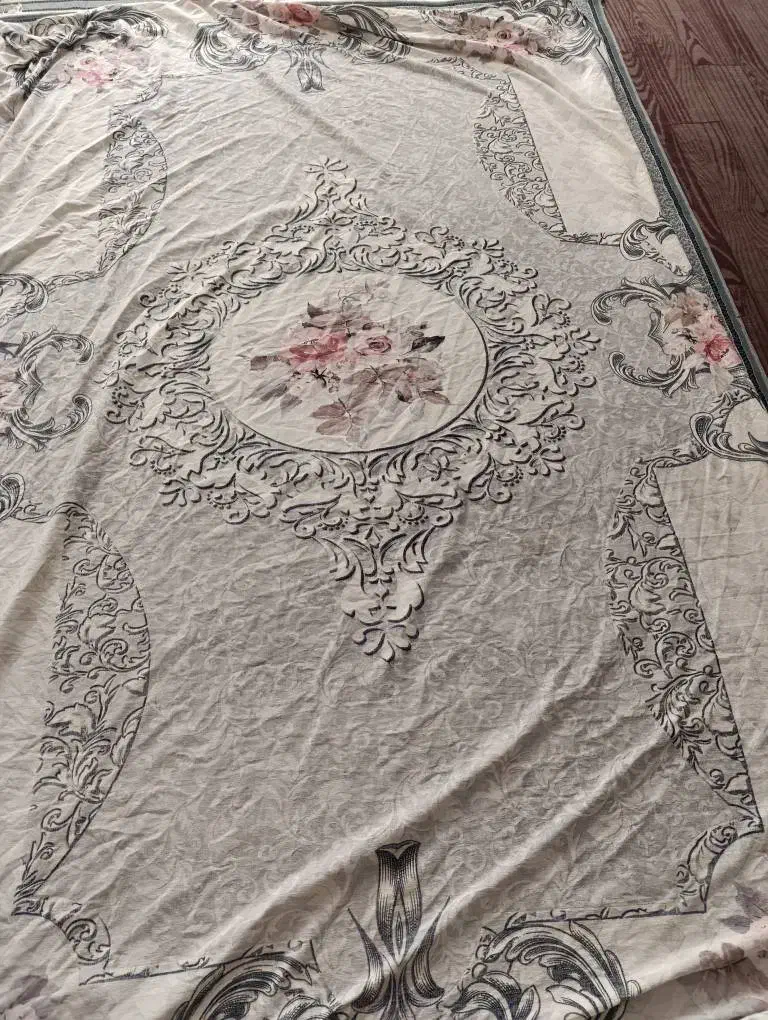 رو فرشی دور کِش دار مخمل|روفرشی|همدان, |دیوار