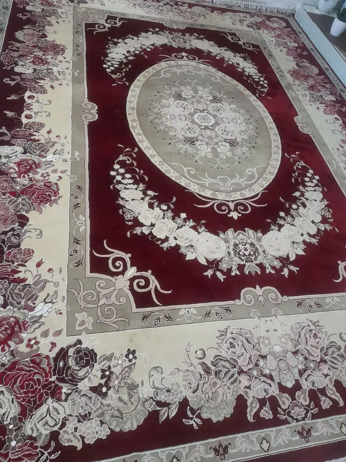 یه جفت فرش نگین مشهد|فرش|ایلام, |دیوار