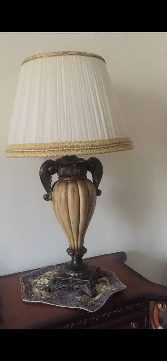 جفت آباژور رزین وارداتی|چراغ خواب و آباژور|کرج, کیانمهر|دیوار