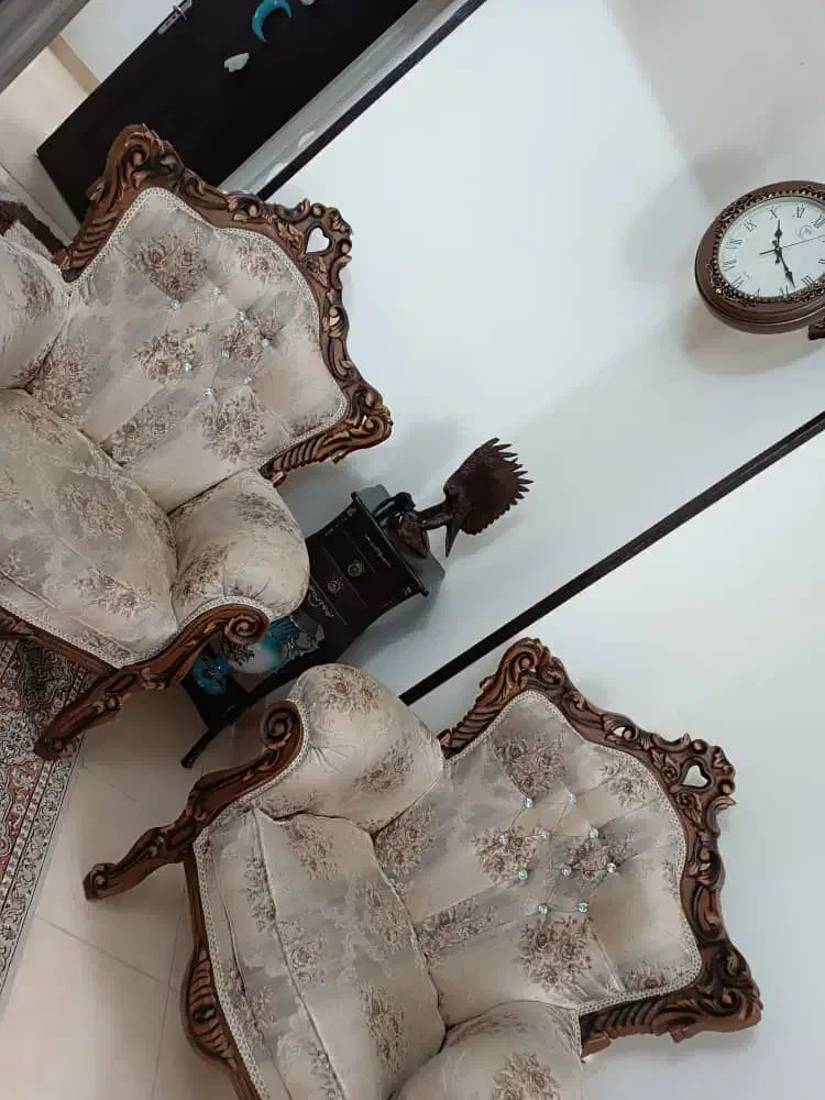 مبل استیل( سلطنتی)|مبلمان خانگی و میز عسلی|صدرا-فارس, فاز ۱|دیوار