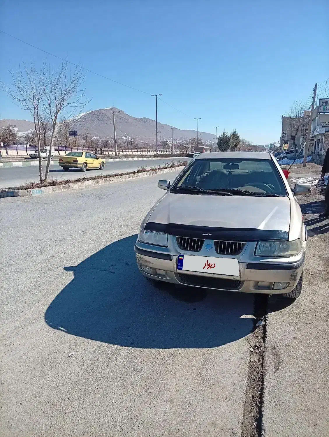 سمند۸۴بژ|خودرو سواری و وانت|خمینیشهر, |دیوار