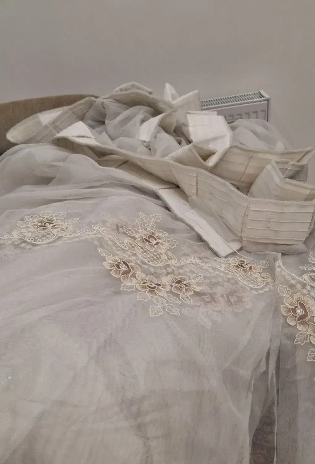 پرده حریر ترک در حد نو|پرده، رانر، رومیزی|تهران, فرزانه|دیوار