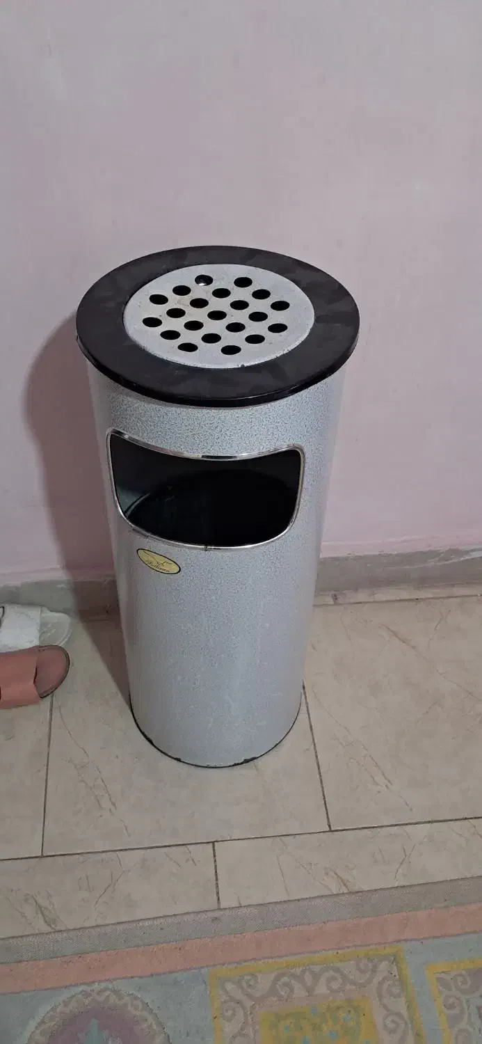 سطل آشغال جاسیگاری دار|لوازم نظافت|کرج, گلشهر|دیوار