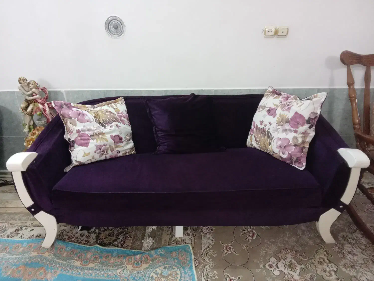 راحتی ۷ نفره.|مبلمان خانگی و میز عسلی|ورامین, خیر آباد|دیوار