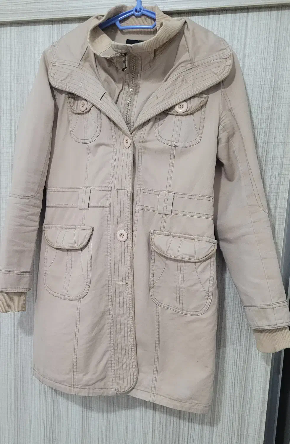 فروش کاپشن کتان ترک داخل پشمی|لباس|چالوس, |دیوار