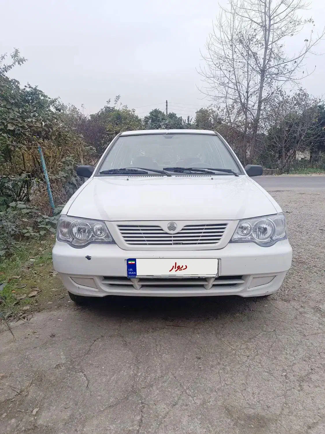 132سفید مدل 87بی رنگ شاسی پلمب دوگانه کارخانه|خودرو سواری و وانت|رشت, بازار|دیوار