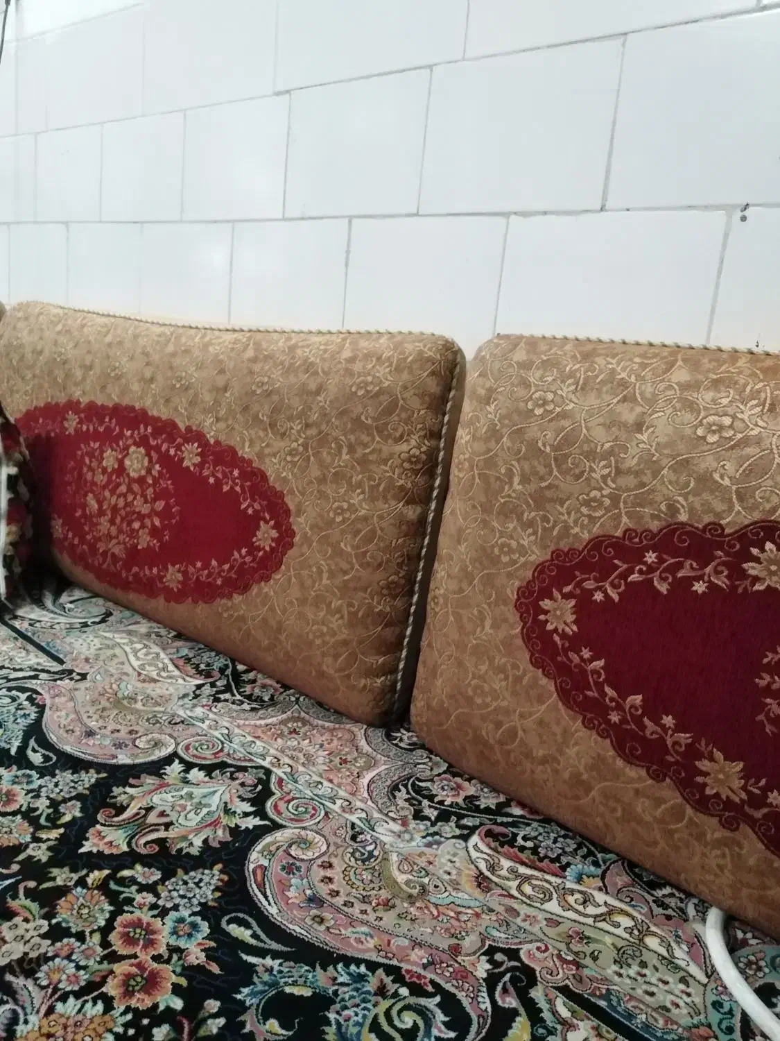 فرش پشتی|فرش|یزد, |دیوار