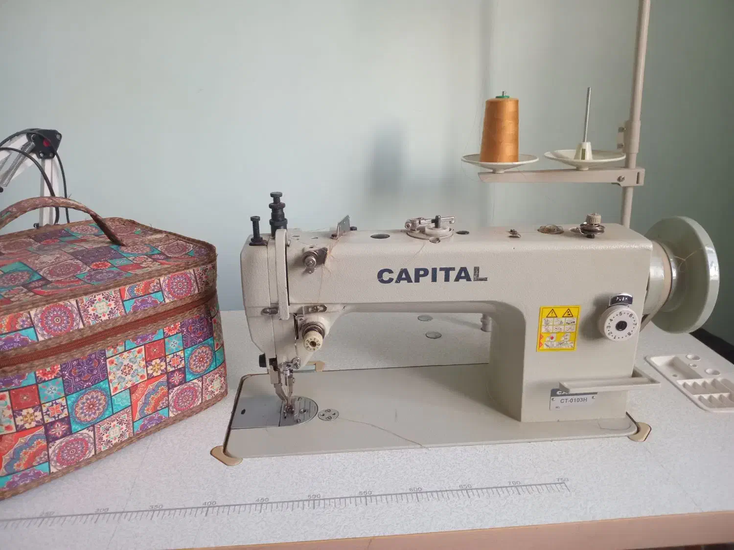 چرخ خیاطی زخیم دوز دوپایه|چرخ خیاطی و ریسندگی|یزد, |دیوار