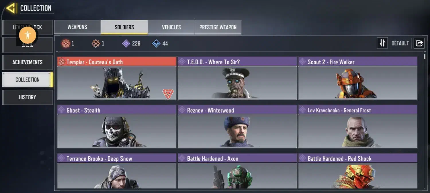 اکانت کالاف موبایل|کنسول، بازی ویدئویی و آنلاین|تهران, شهرک غرب|دیوار