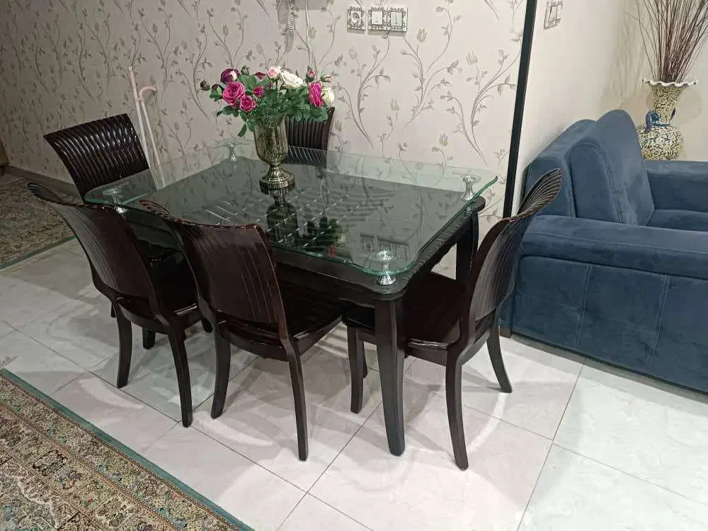 میز ناهارخوری|میز و صندلی غذاخوری|اهواز, بهزاد شهر|دیوار