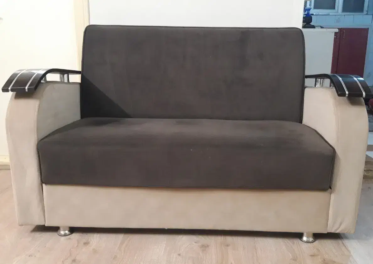 مبل راحتی تخت شو و باکس دار|مبلمان خانگی و میز عسلی|خوی, |دیوار