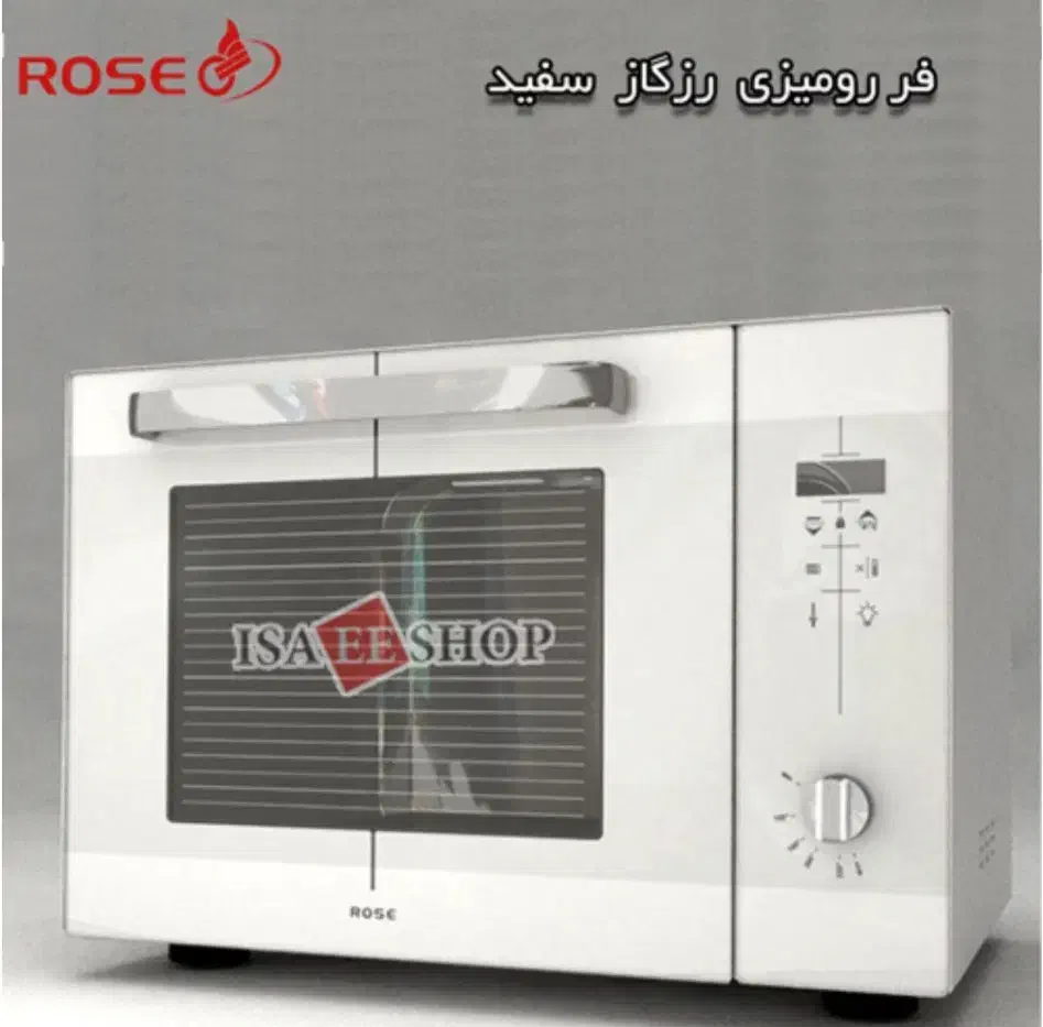 فر رومیزی گازی رزگاز مدل RS102|اجاق گاز و لوازم برقی پخت‌وپز|زنجان, |دیوار