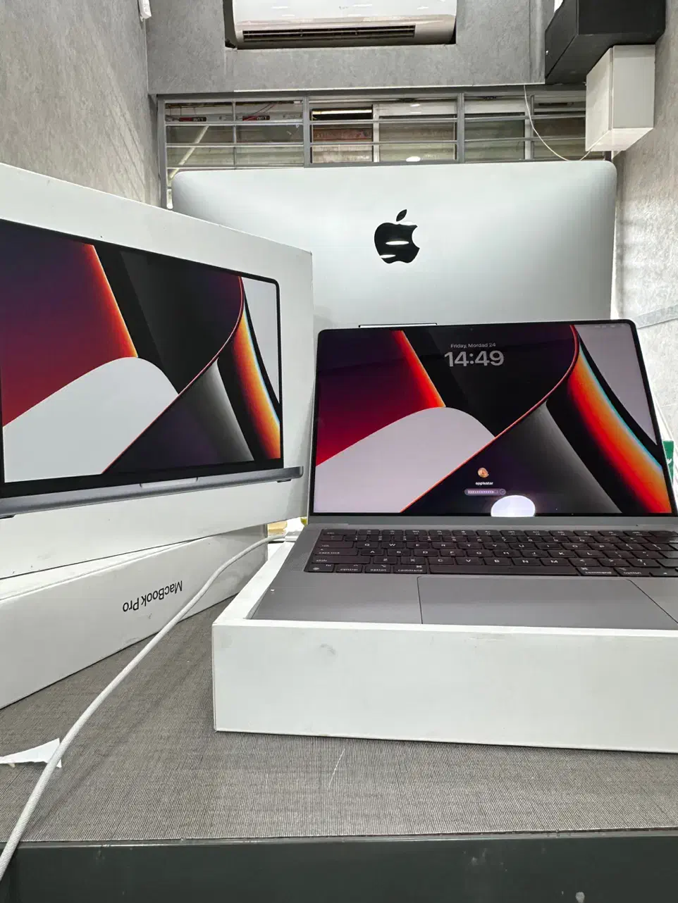 MacBook Pro m1pro / Ram16. 1ترابایت|رایانه همراه|تهران, استاد معین|دیوار