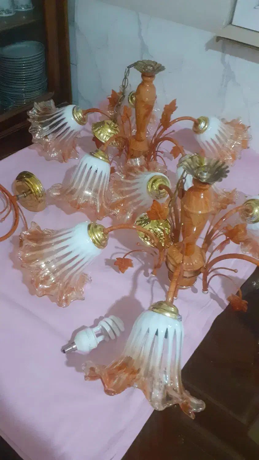 یه جفت لوستر و یه دیوار کوب|لوستر و چراغ آویز|تهران, توحید|دیوار