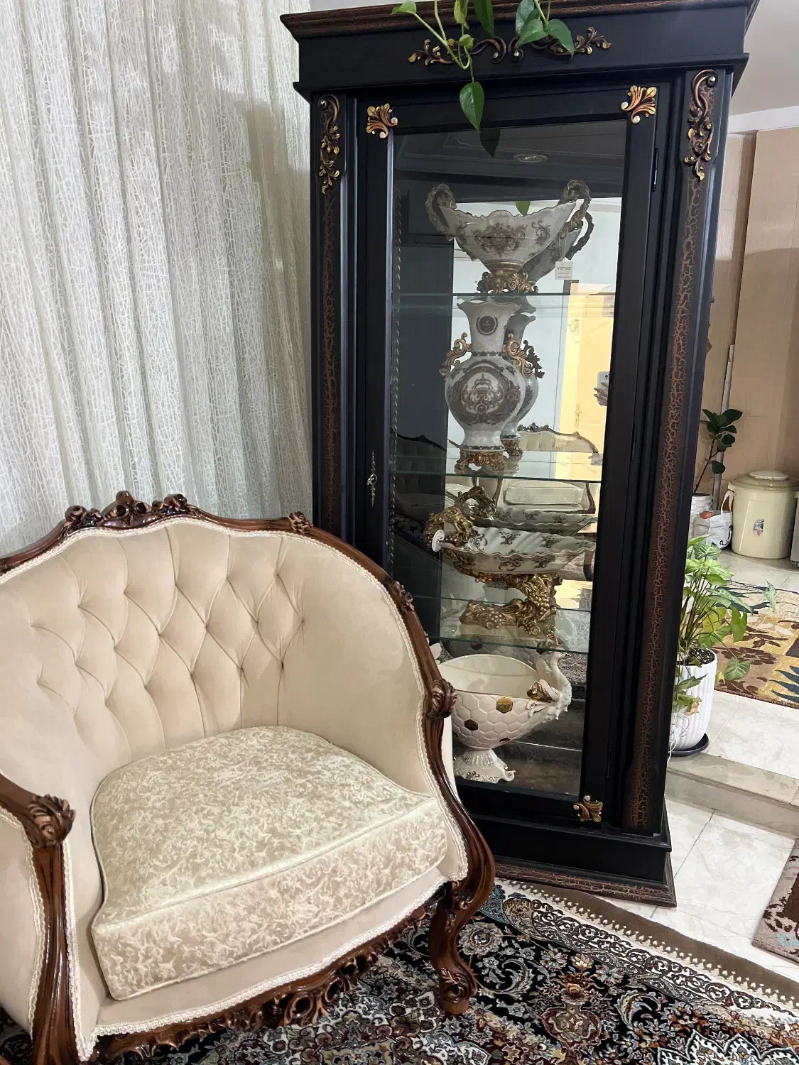 بوفه شیشه ای|بوفه، ویترین، کنسول|تنکابن, |دیوار