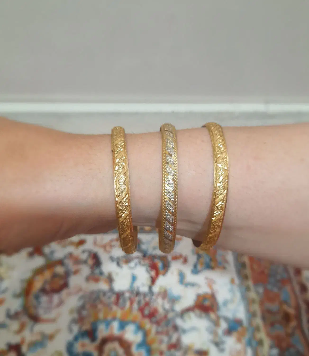 النگو طلا|جواهرات|شیروان (خراسان), |دیوار