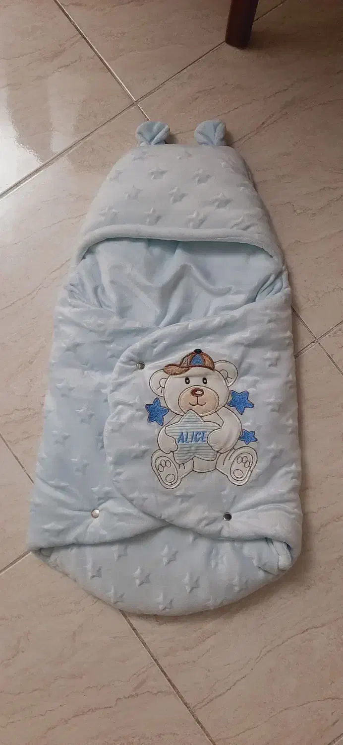 قنداق فرنگی نوزاد رنگ آبی|اسباب و اثاث بچه|کرمان, |دیوار