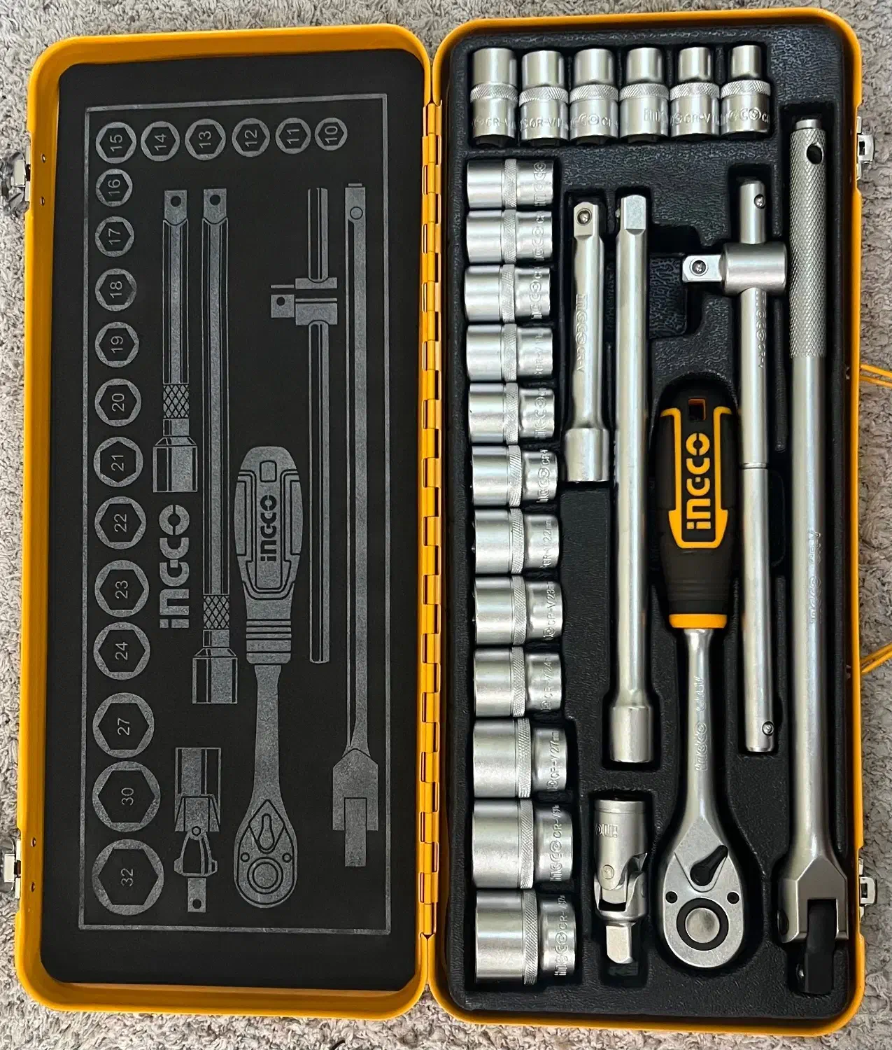 ست آچار بکس|ابزارآلات|فردیس, قریشی|دیوار