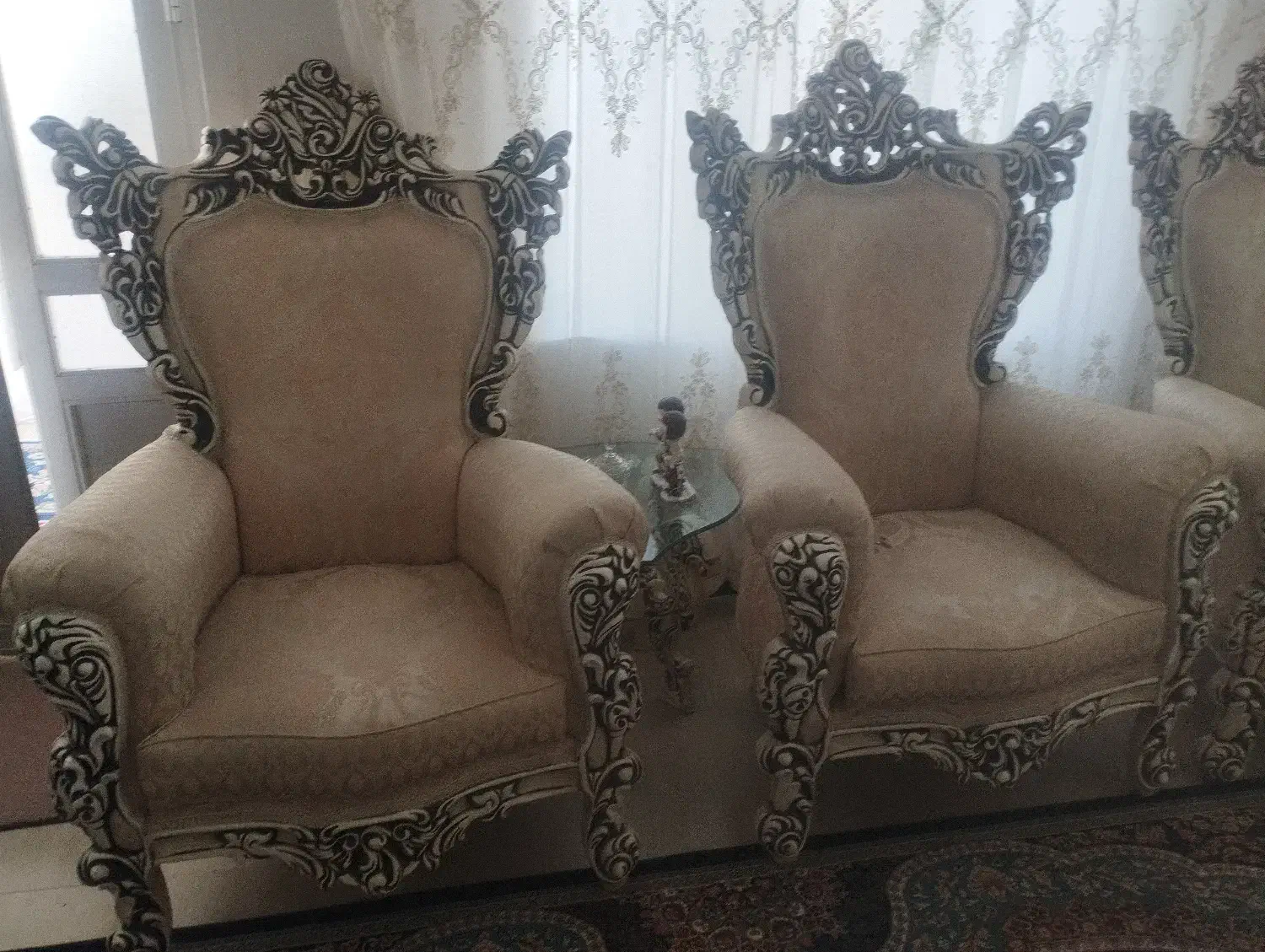 فروش مبل ۹ نفره و بوفه|مبلمان خانگی و میز عسلی|مشگین شهر, |دیوار