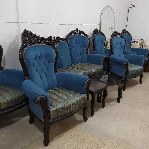 فروش فوری مبل سلطنتی نو نو|مبلمان خانگی و میز عسلی|ازنا, |دیوار