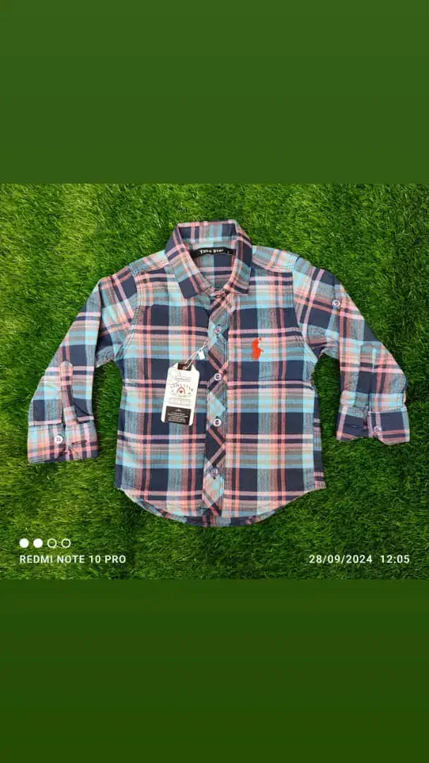 پیراهن چهار خانه|کفش و لباس بچه|اسلام‌شهر, شهرک محمدیه|دیوار