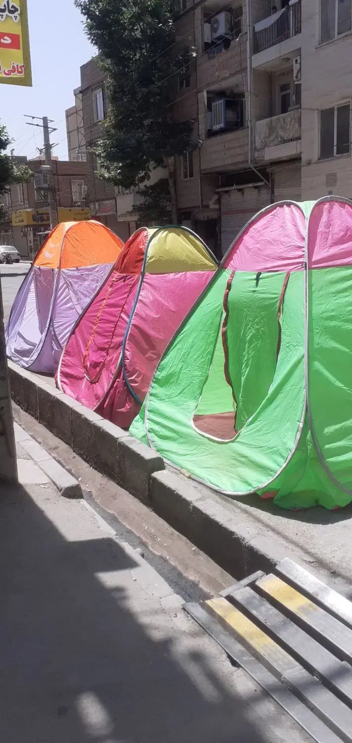 حراج آخر فصل چادر فنری مسافرتی ۸ نفره اسپاندو شمعی|کوهنوردی و کمپینگ|تهران, دولتخواه شمالی|دیوار