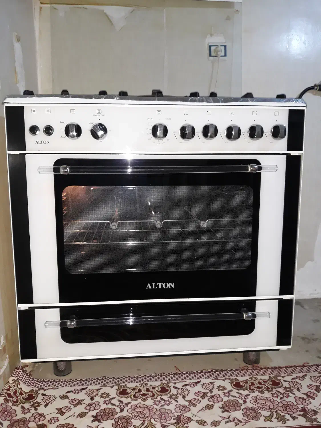 فروش اجاق‌گاز آلتون ۵ شعله|اجاق گاز و لوازم برقی پخت‌وپز|مهاباد (آذربایجان غربی), |دیوار