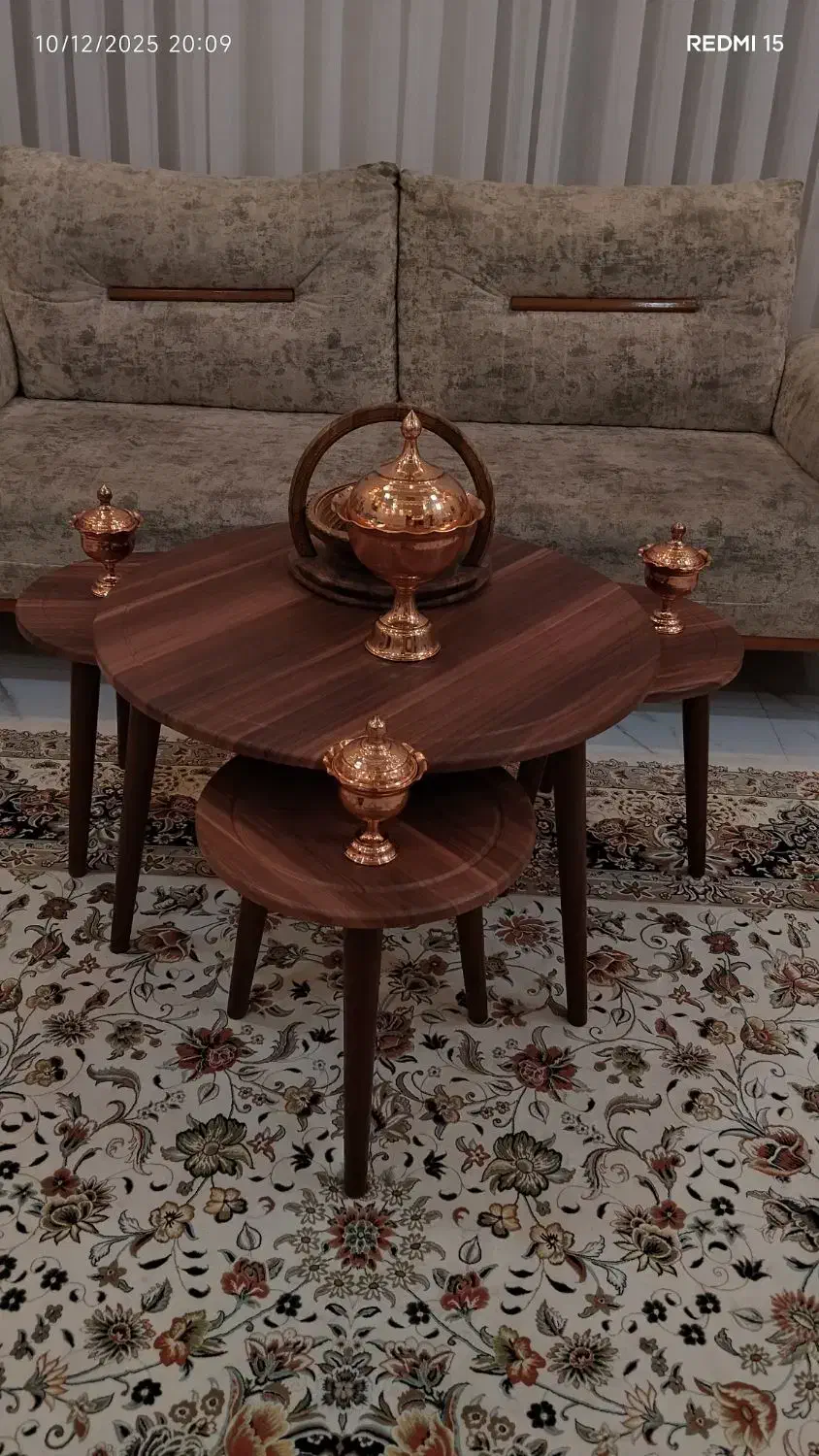 میز جلو مبلی مناسب جهیزیه|مبلمان خانگی و میز عسلی|تربتحیدریه, سرمحله|دیوار