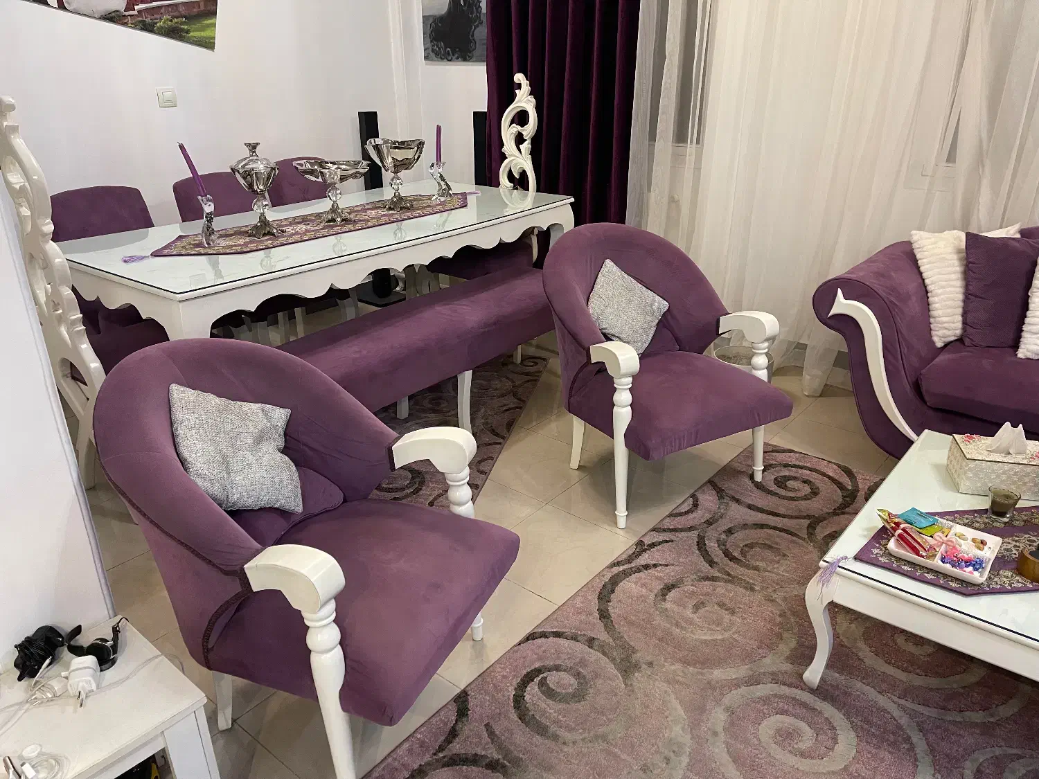 میز نهارخوری و مبلمان|میز و صندلی غذاخوری|تهران, مجیدیه|دیوار