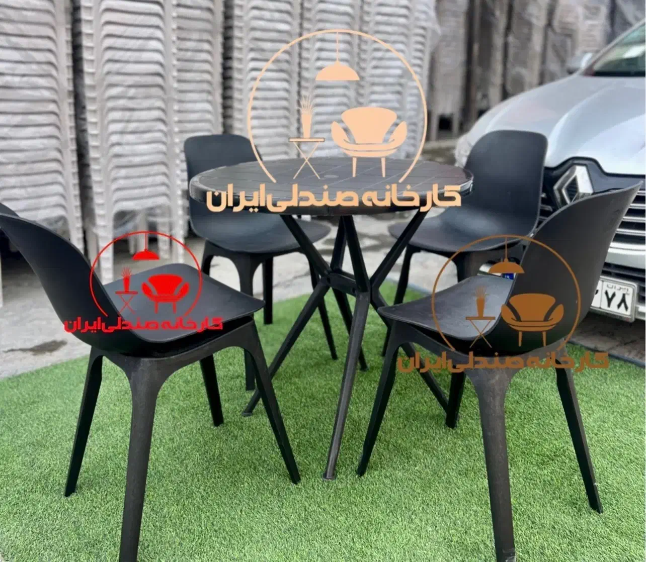 صندلی پلاستیکی باغی طرح سلمان کرج تهران وسرسرایران|میز و صندلی غذاخوری|کرج, مرکز تحقیقات البرز|دیوار