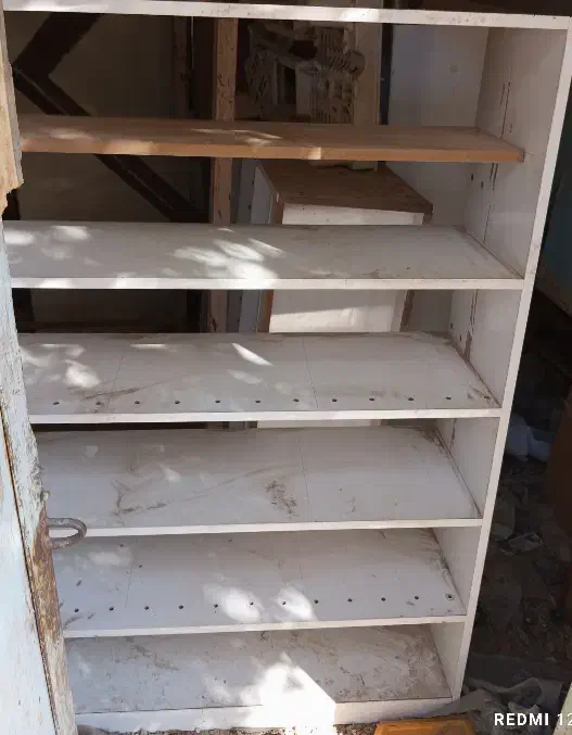 قفسه سفید ام دی اف|کتابخانه، شلف، قفسههای دیواری|زاهدان, |دیوار