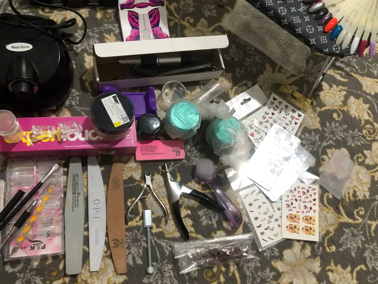 وسایل کاشت ناخن کامل کامل|آرایشی، بهداشتی، درمانی|ایلام, |دیوار