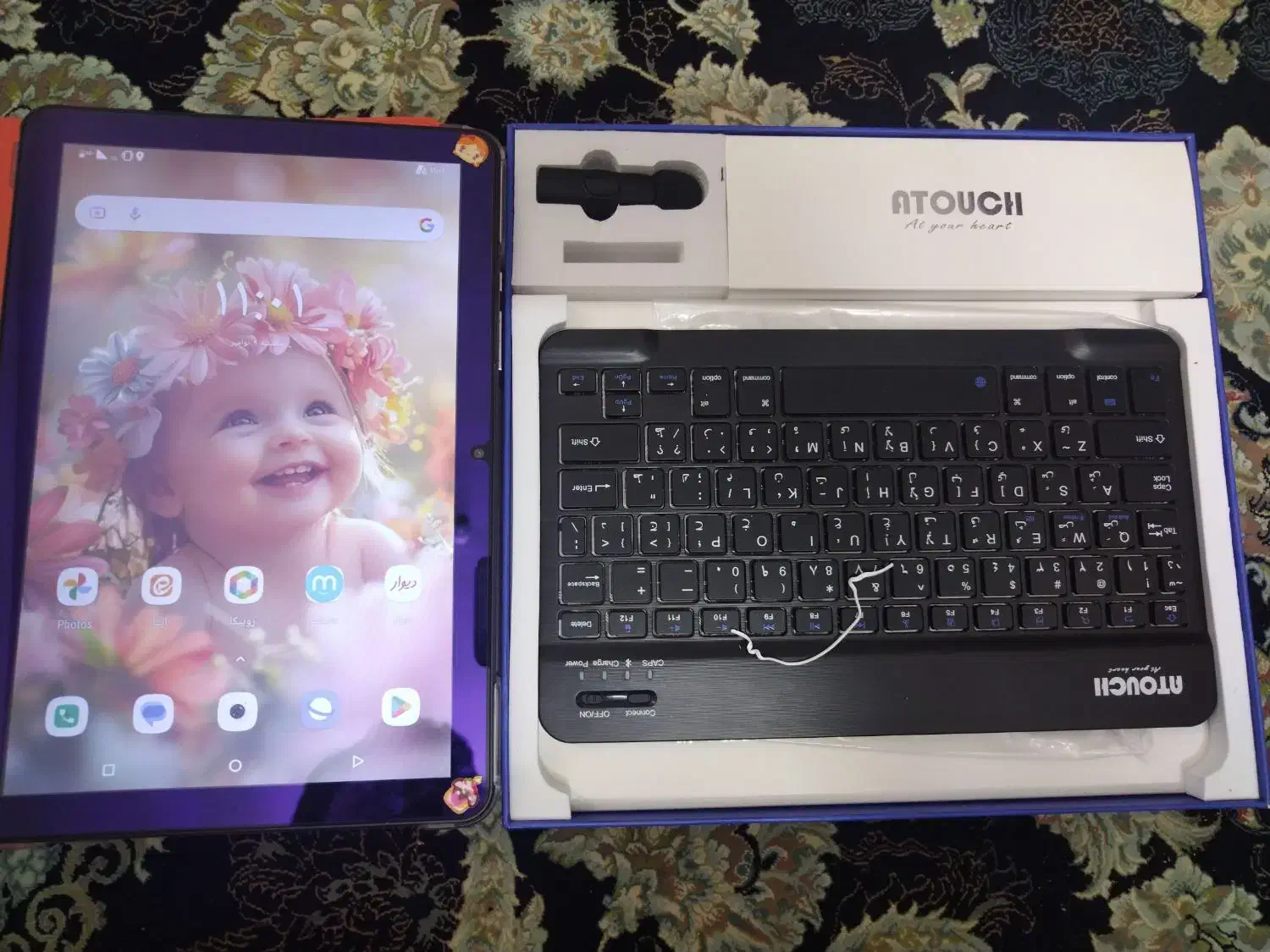 تبلت|تبلت|بجنورد, |دیوار