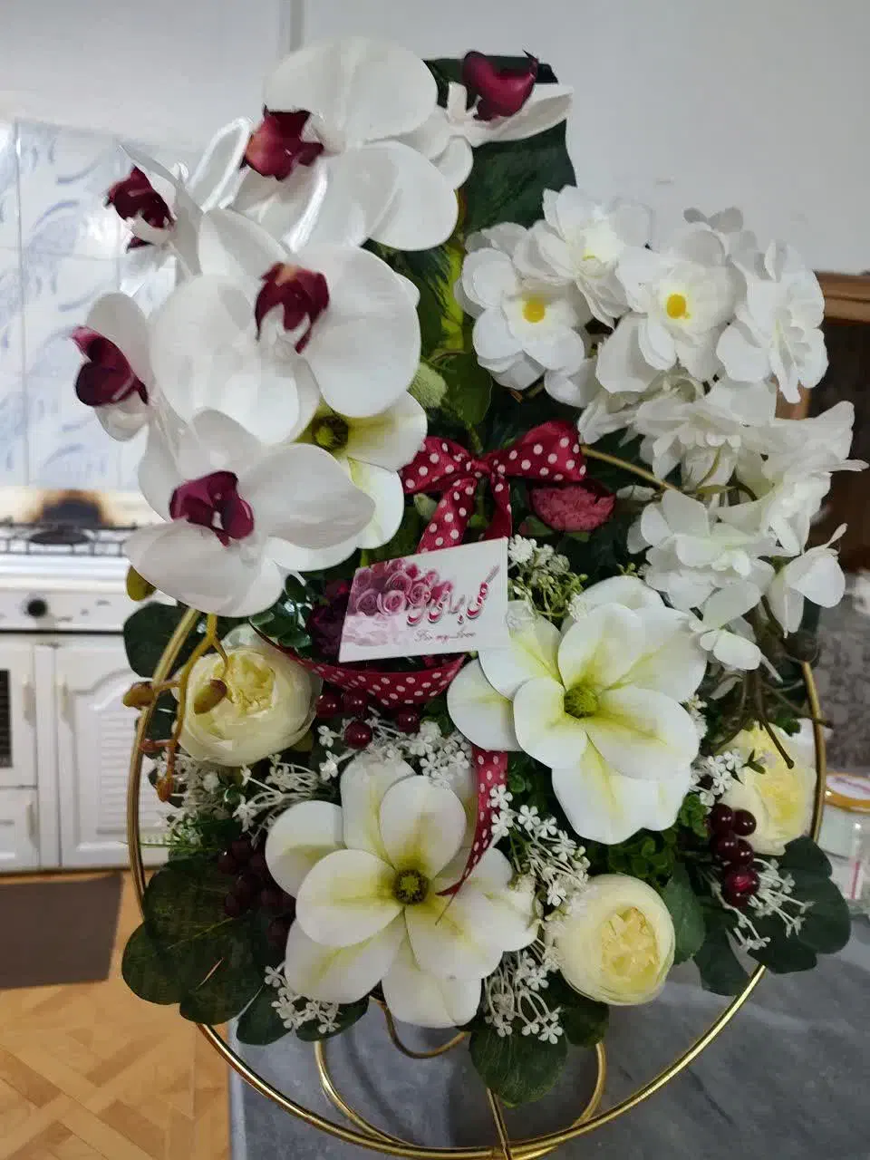 گل فروشی نو|گل مصنوعی|تربتحیدریه, قائم|دیوار