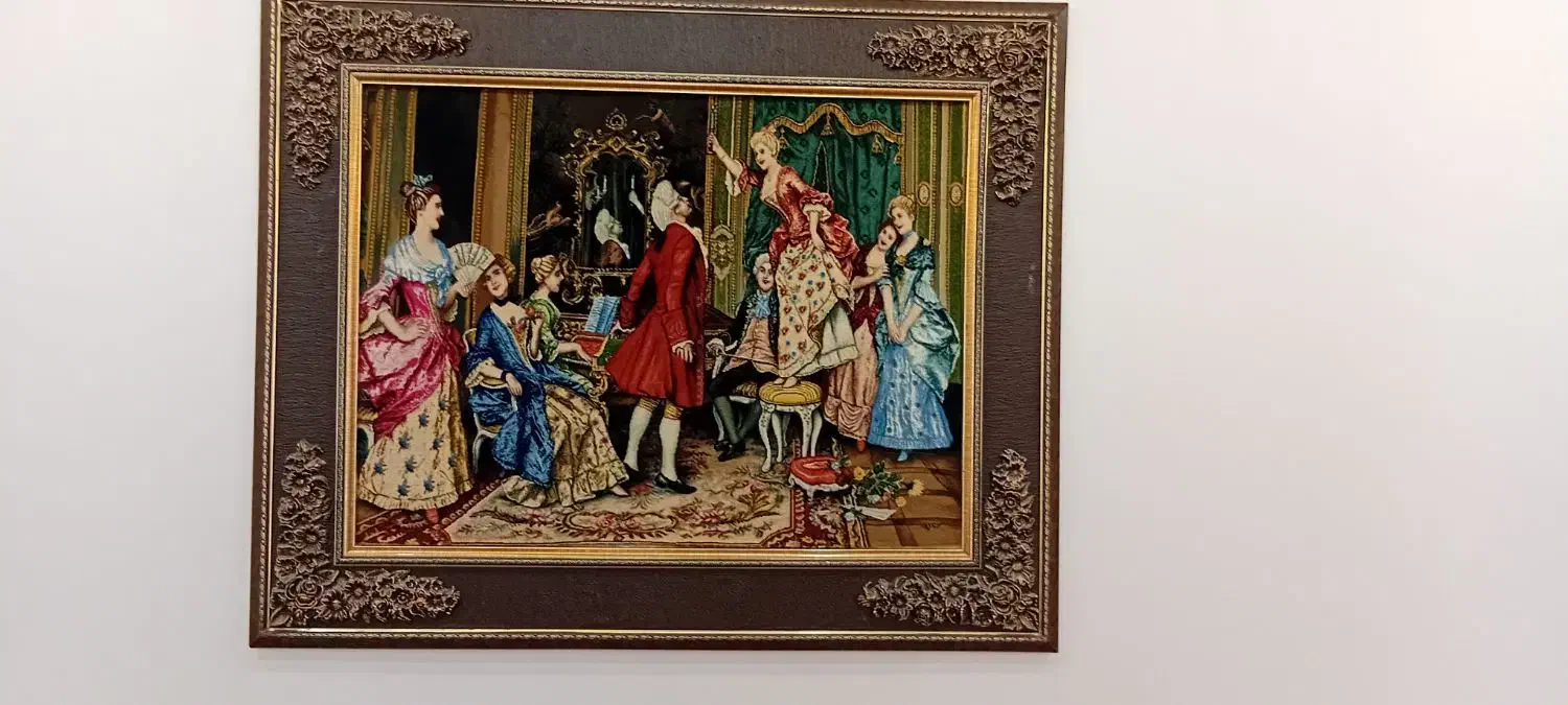 دو تخته تابلو فرش دستباف هر کدام 45 میلیون|تابلو فرش|همدان, |دیوار