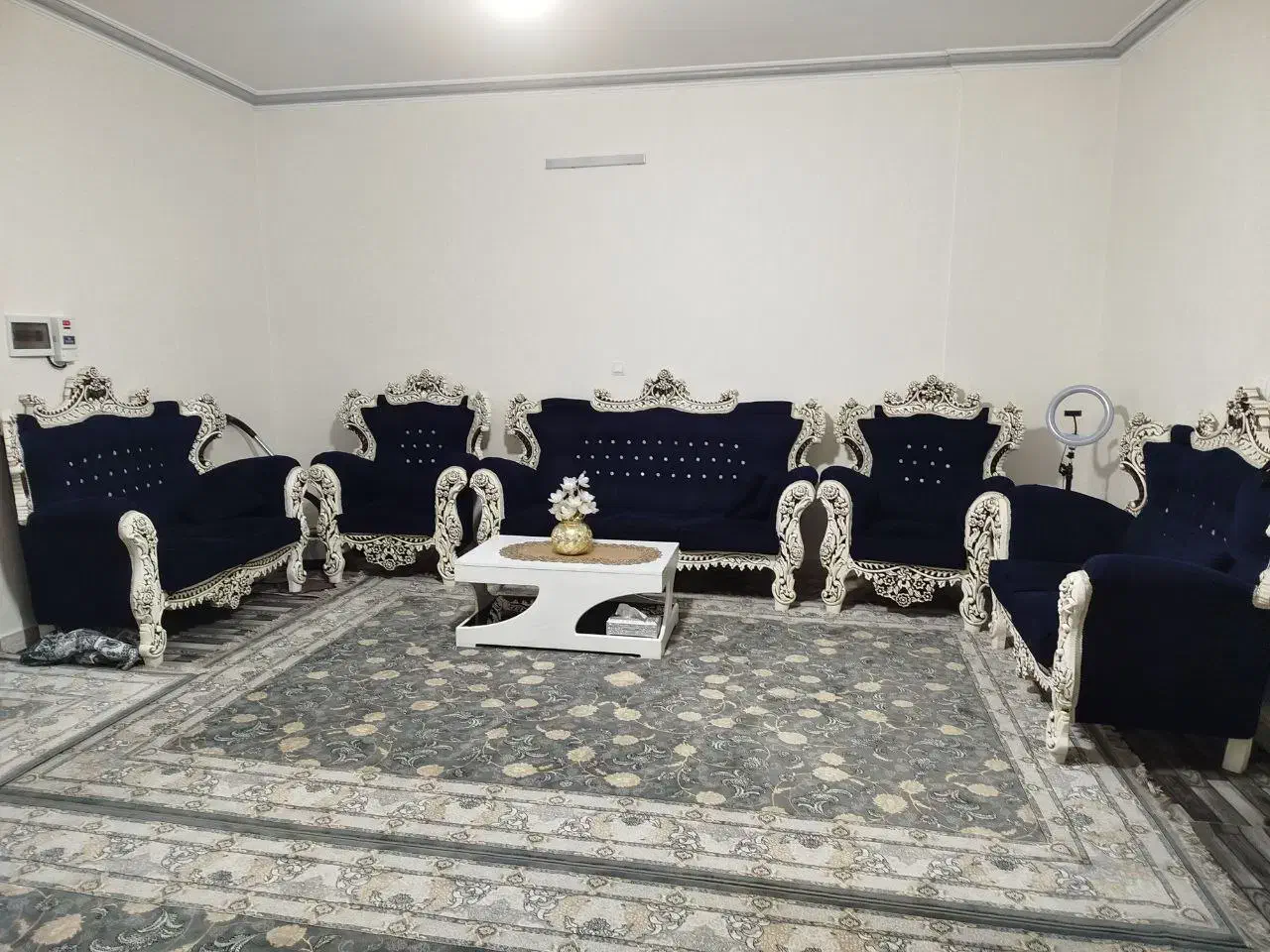 مبل 9نفره|مبلمان خانگی و میز عسلی|پاکدشت, حصار امیر|دیوار